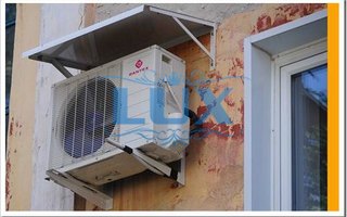 козырьки на кондиционеры фото № 6